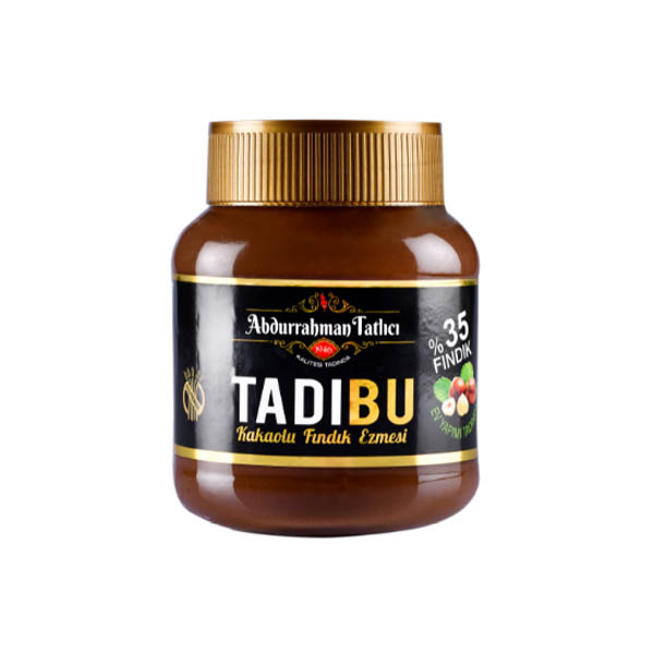 Tadıbu Kakaolu Fındık Ezmesi - Tadıbu Kakaolu Krem Çikolata Glutensiz 330g