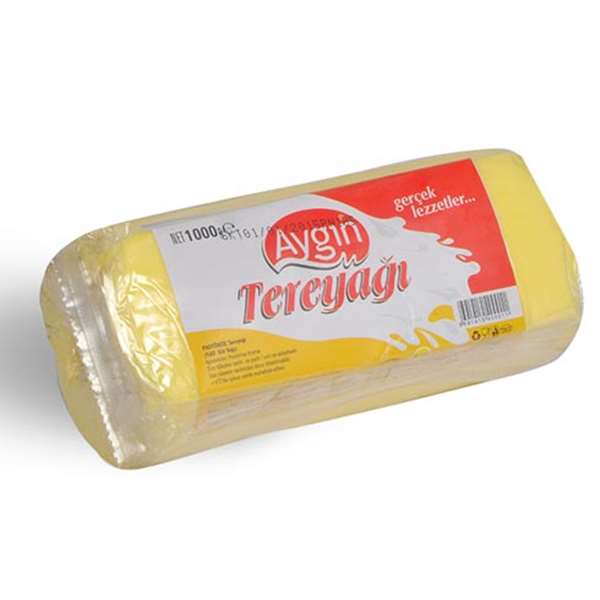 Tereyağı Aygın Paket 1kg - (Tuzsuz TEREYAĞI)